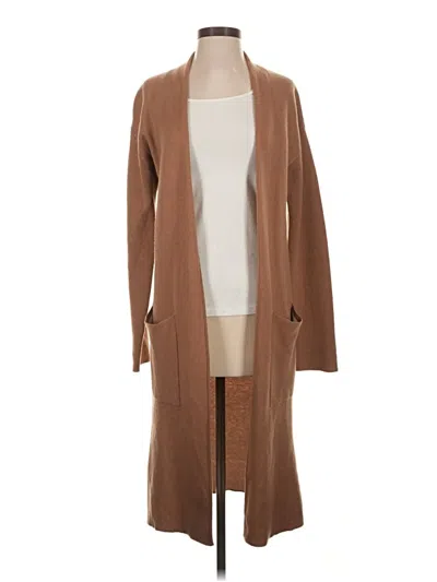 Pre-owned Babaton Cardigan Sweater In Brown