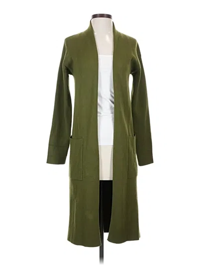 Pre-owned Babaton Cardigan Sweater In Green