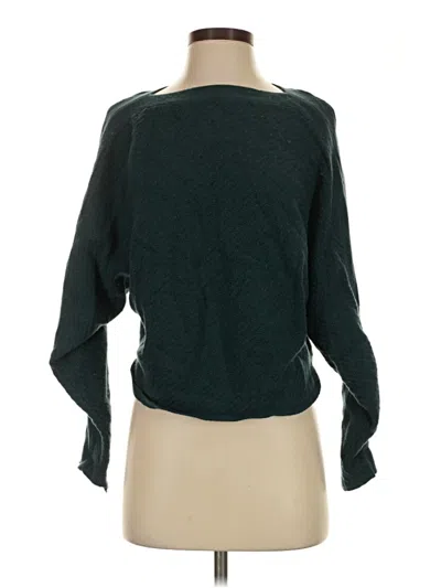 Pre-owned Babaton Cardigan Sweater In Green
