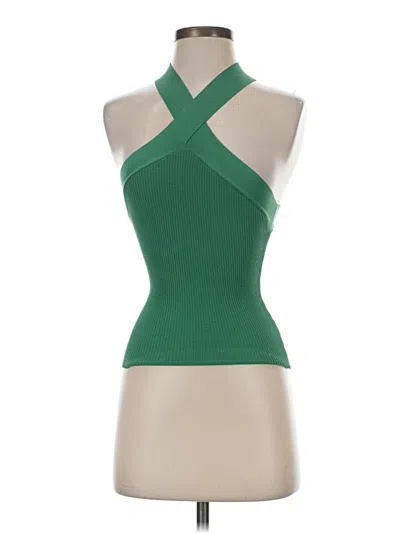 Pre-owned Babaton Cardigan Sweater In Green