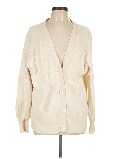 Pre-owned Babaton Cardigan Sweater In Ivory