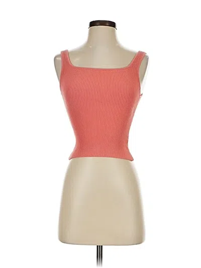 Pre-owned Babaton Cardigan Sweater In Orange