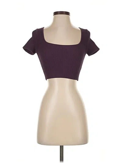 Pre-owned Babaton Cardigan Sweater In Purple