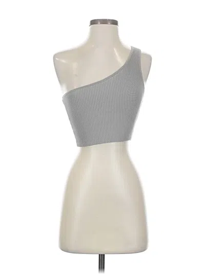 Pre-owned Babaton Cardigan Sweater In Silver