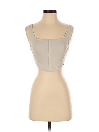 Pre-owned Babaton Cardigan Sweater In White