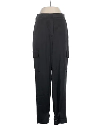 Pre-owned Babaton Cargo Pants In Black