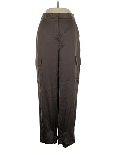 Pre-owned Babaton Cargo Pants In Gray