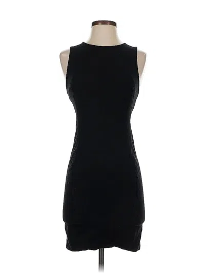 Pre-owned Babaton Casual Dress In Black