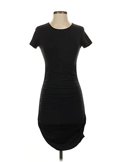 Pre-owned Babaton Casual Dress In Black