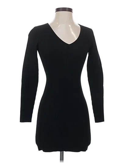 Pre-owned Babaton Casual Dress In Black