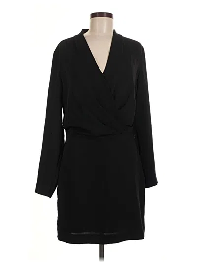 Pre-owned Babaton Casual Dress In Black
