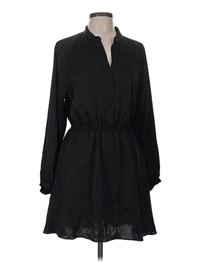 Pre-owned Babaton Casual Dress In Black