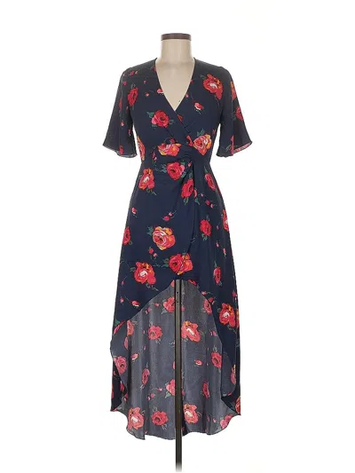 Pre-owned Babaton Casual Dress In Blue