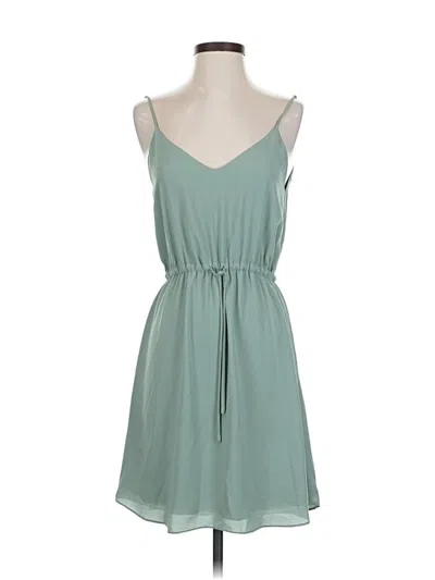 Pre-owned Babaton Casual Dress In Blue