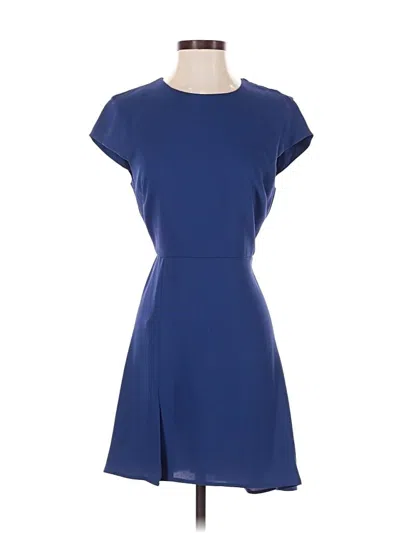 Pre-owned Babaton Casual Dress In Blue