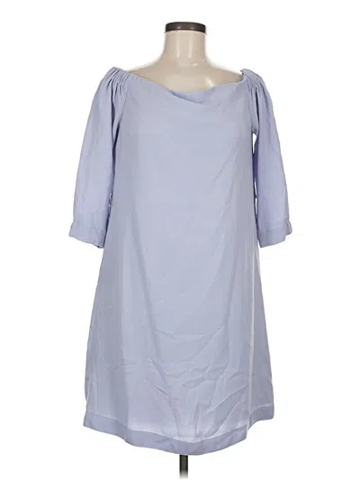Pre-owned Babaton Casual Dress In Blue
