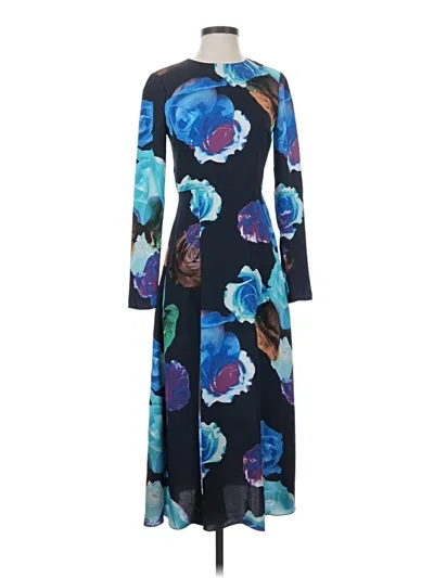 Pre-owned Babaton Casual Dress In Blue