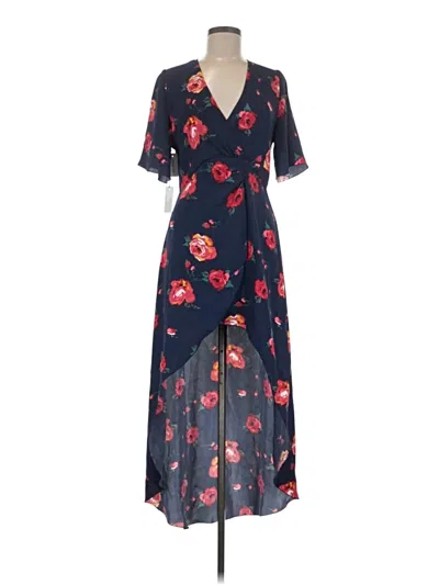 Pre-owned Babaton Casual Dress In Blue