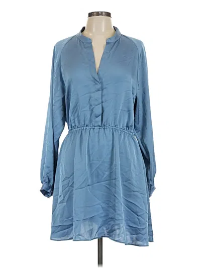 Pre-owned Babaton Casual Dress In Blue