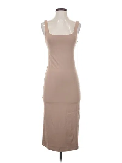 Pre-owned Babaton Casual Dress In Brown