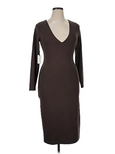 Babaton Casual Dress In Brown