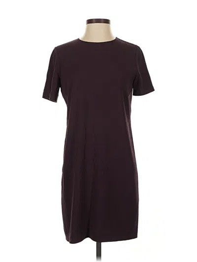 Pre-owned Babaton Casual Dress In Burgundy