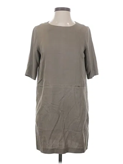 Pre-owned Babaton Casual Dress In Gray