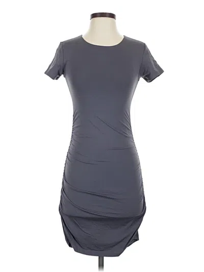 Pre-owned Babaton Casual Dress In Gray
