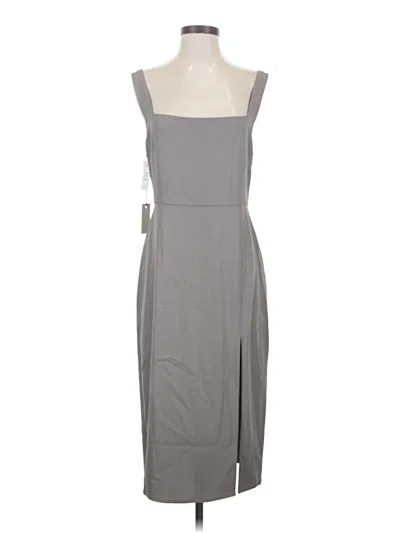 Pre-owned Babaton Casual Dress In Gray