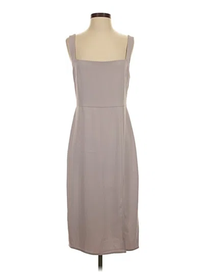 Pre-owned Babaton Casual Dress In Gray