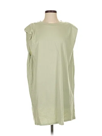 Pre-owned Babaton Casual Dress In Green