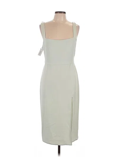 Pre-owned Babaton Casual Dress In Green