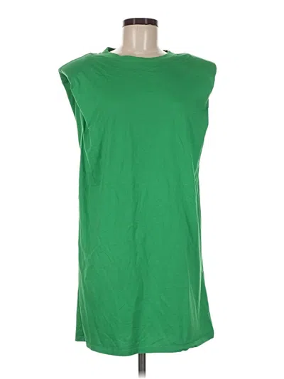 Pre-owned Babaton Casual Dress In Green