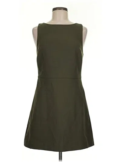 Pre-owned Babaton Casual Dress In Green