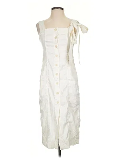 Pre-owned Babaton Casual Dress In Ivory