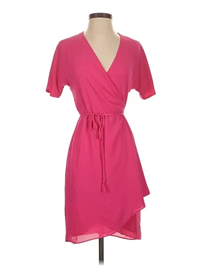 Pre-owned Babaton Casual Dress In Pink