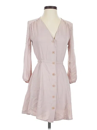 Pre-owned Babaton Casual Dress In Pink