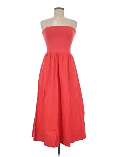 Pre-owned Babaton Casual Dress In Red