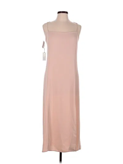 Pre-owned Babaton Casual Dress In Tan