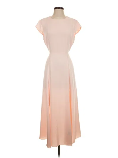 Pre-owned Babaton Casual Dress In Tan