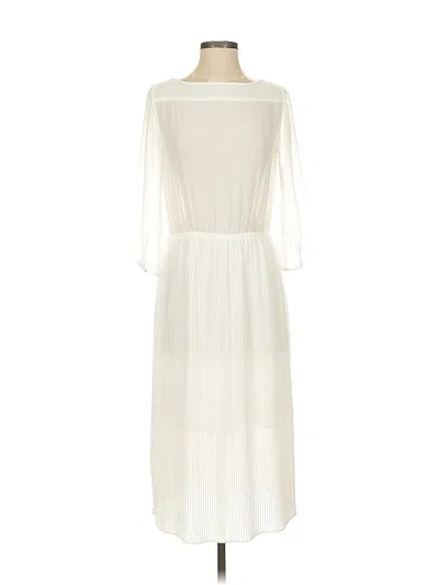 Pre-owned Babaton Casual Dress In White