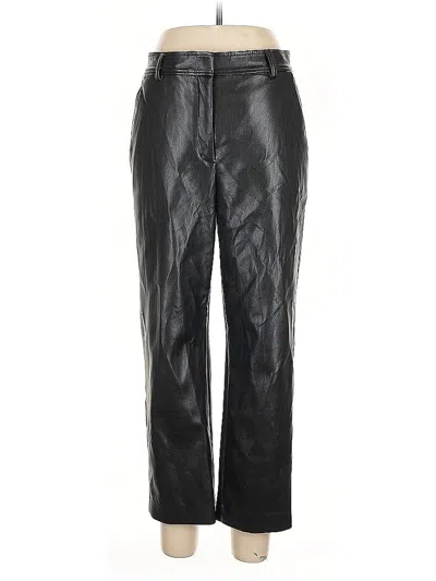 Pre-owned Babaton Casual Pants In Black