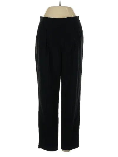 Pre-owned Babaton Casual Pants In Black