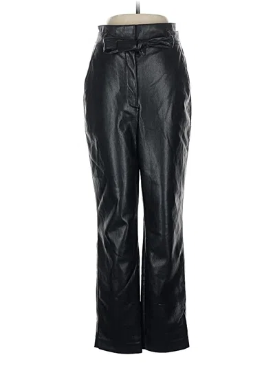 Pre-owned Babaton Casual Pants In Black