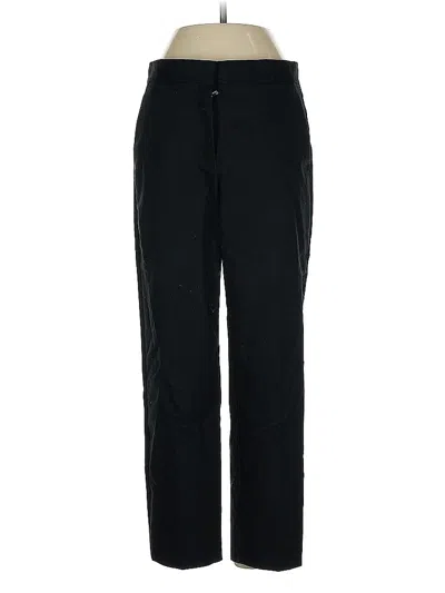 Pre-owned Babaton Casual Pants In Black