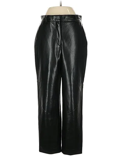 Pre-owned Babaton Casual Pants In Black