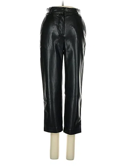 Pre-owned Babaton Casual Pants In Black