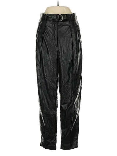 Pre-owned Babaton Casual Pants In Black