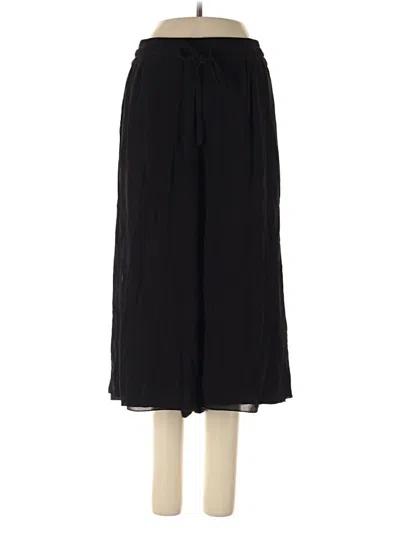 Pre-owned Babaton Casual Pants In Black