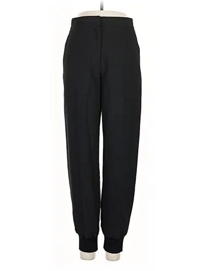 Pre-owned Babaton Casual Pants In Black
